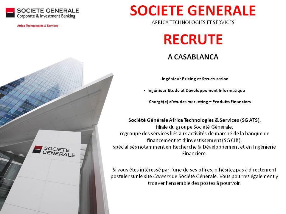 Société Générale recrute Société Générale recrute