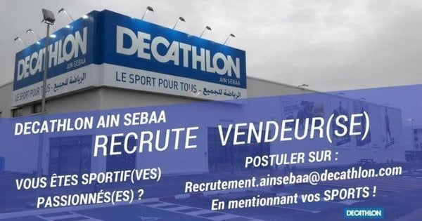 Decathlon recrute Plusieurs Profils Vendeurs et Vendeuses (Casablanca) – توظيف في العديد من المناصب img