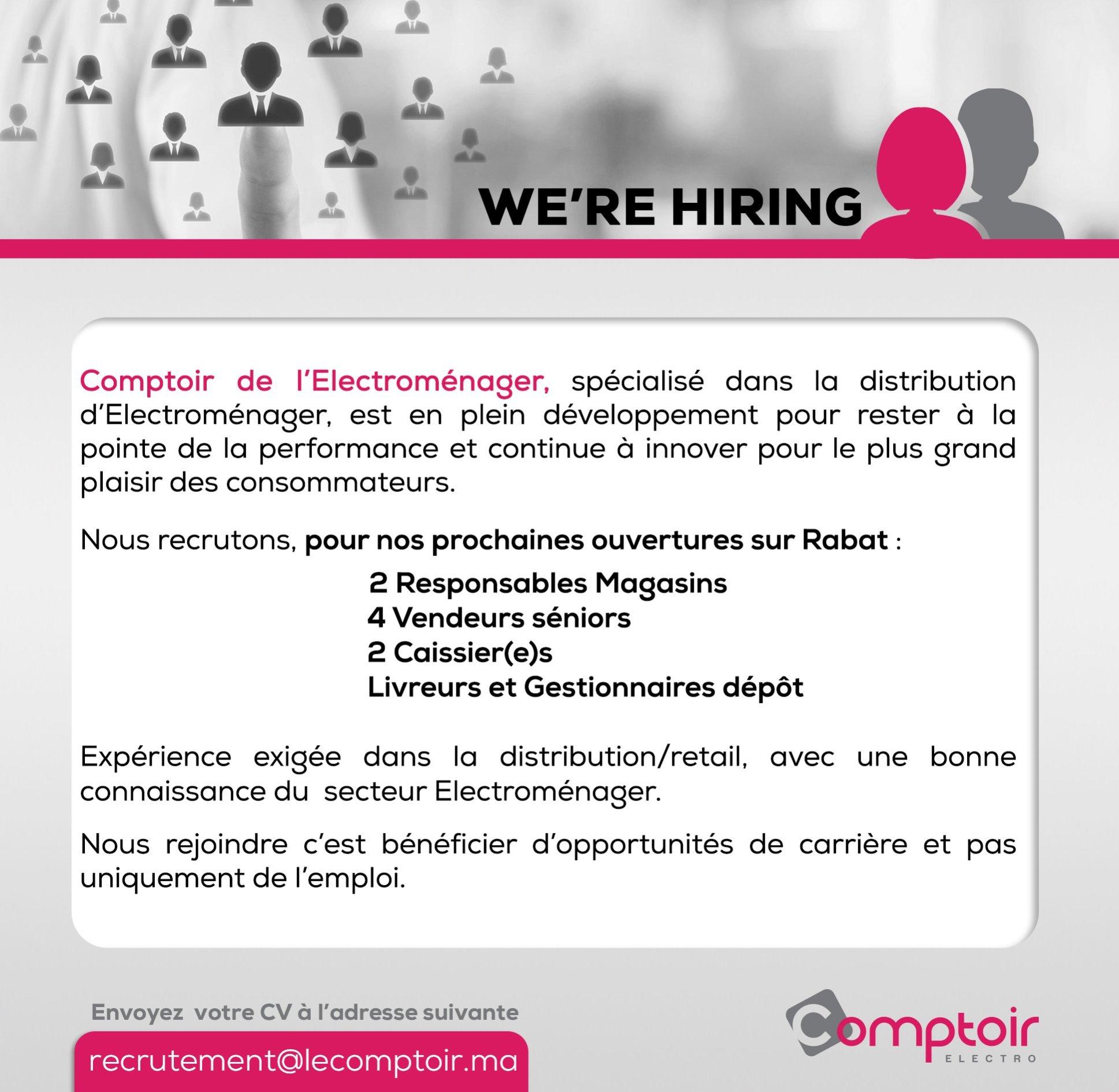 Comptoir 9 Profils - Dreamjob.ma