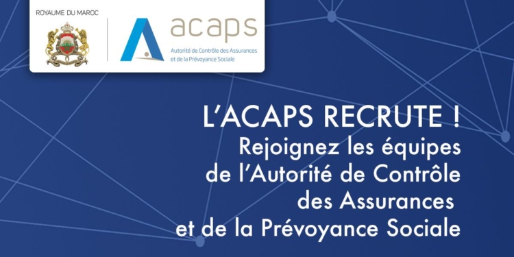 ACAPS Concours Emploi Recrutement - Dreamjob.ma