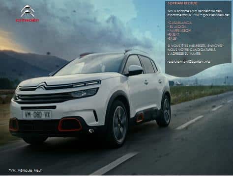 sopriam-recrute-des-commerciaux-peugeot-et-Citroen-maroc-alwadifa.com
