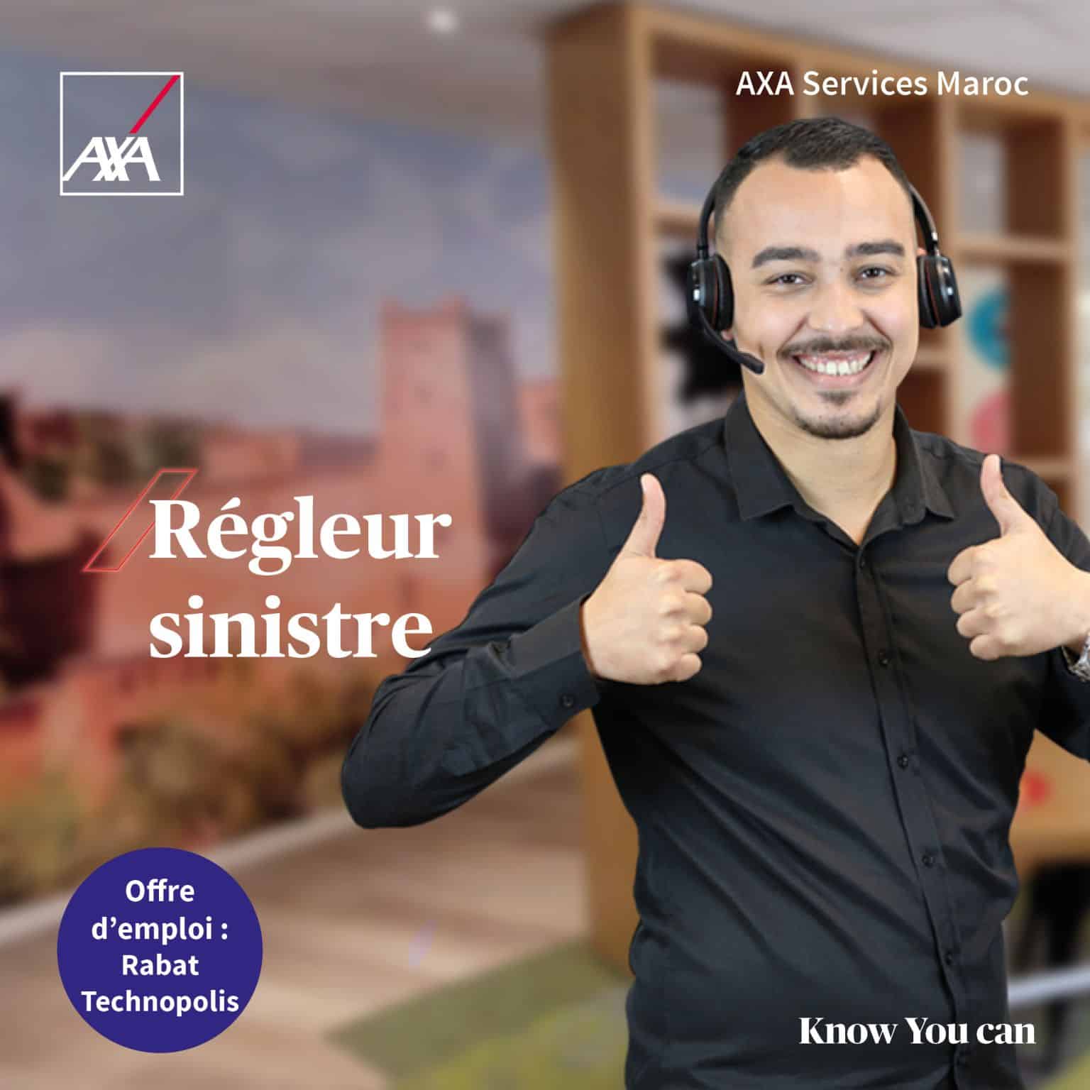 AXA Services Maroc recrute des Régleurs Sinistres