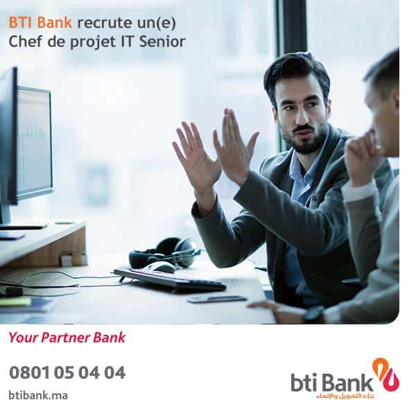 maroc-alwadifa.com bti-bank-recrute-chef-de-projet-it- maroc-alwadifa.com