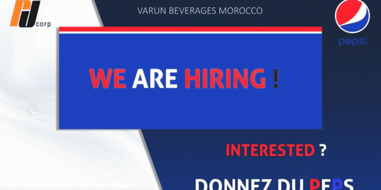 VBM Pepsi Emploi Recrutement