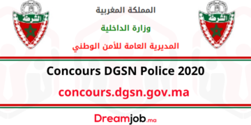 Concours DGSN Police 2020