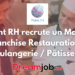 Le Point RH recrute un Manager Franchise Restauration Boulangerie Pâtisserie