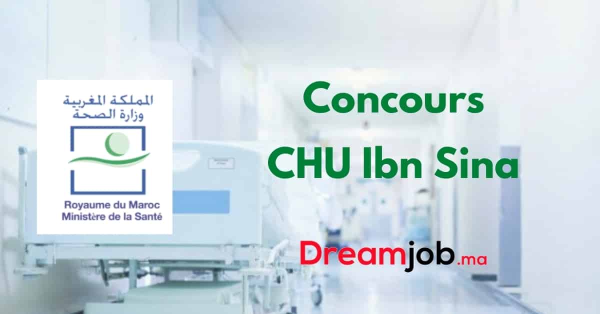 CHU Ibn Sina Concours Emploi Recrutement
