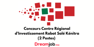 Centre Régional d'Investissement Rabat Salé Kénitra Concours Emploi Recrutement