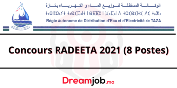 RADEETA Concours Emploi Recrutement