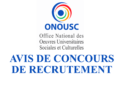 ONOUSC Concours Emploi Recrutement