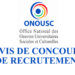 ONOUSC Concours Emploi Recrutement