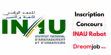 Inscription Concours INAU Rabat