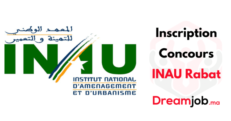 Inscription Concours INAU Rabat