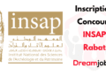 Inscription Concours INSAP Rabat
