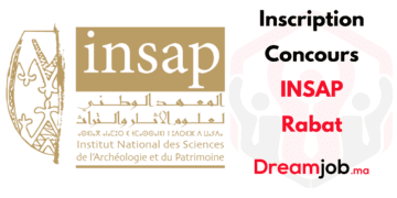 Inscription Concours INSAP Rabat