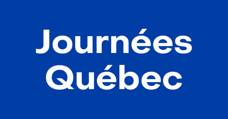 Inscriptions Journées Québec Canada