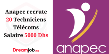 Anapec Recrutement Techniciens Télécoms