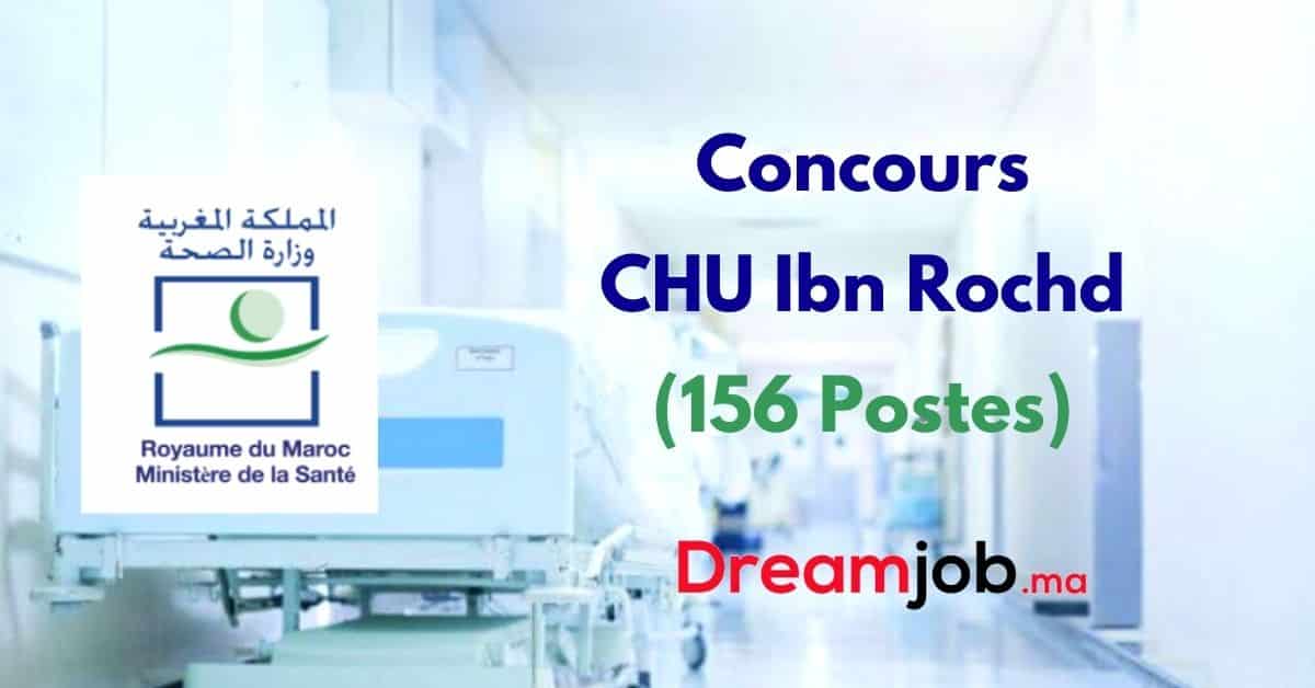 CHU Ibn Rochd Concours Emploi Recrutement