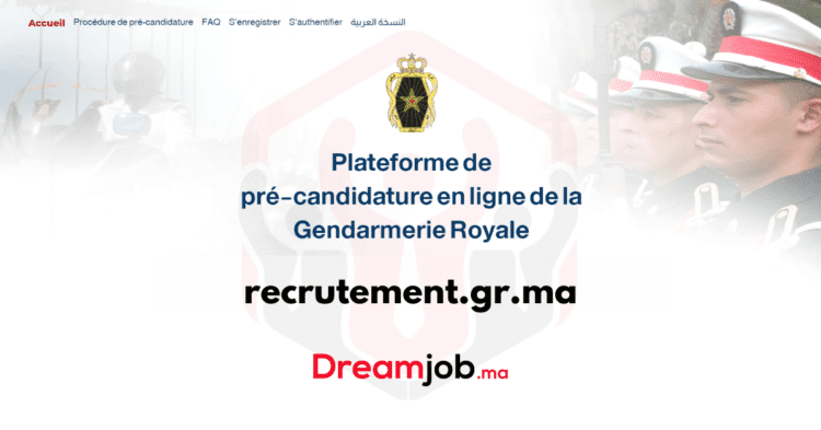 Gendarmerie Royale Concours Emploi Recrutement