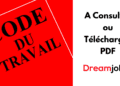 Code du Travail Marocain à Consulter ou Télécharger PDF