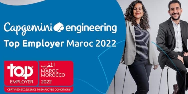 Capgemini Engineering reconnu 'Top Employer 2022' au Maroc