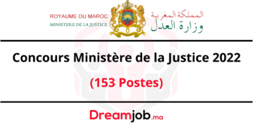 Concours Ministère de la Justice 2022