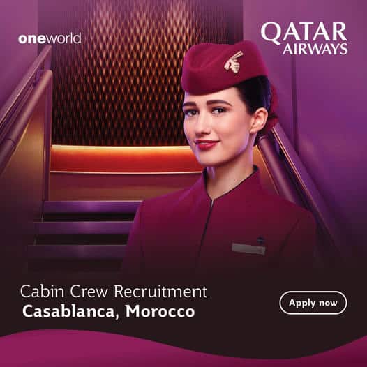 27733510 Qatar Airways recrute des Hôtesses de l’Air