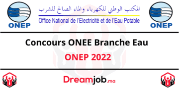 Concours ONEE Branche Eau ONEP
