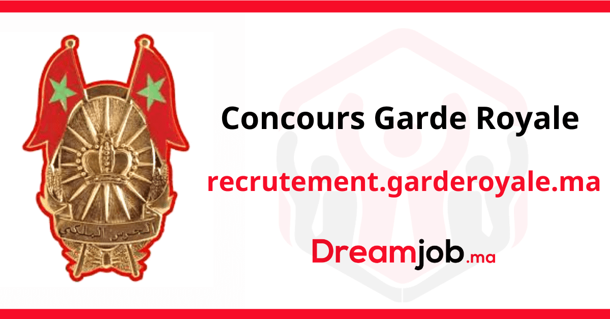 Concours de Recrutement Garde Royale 2025