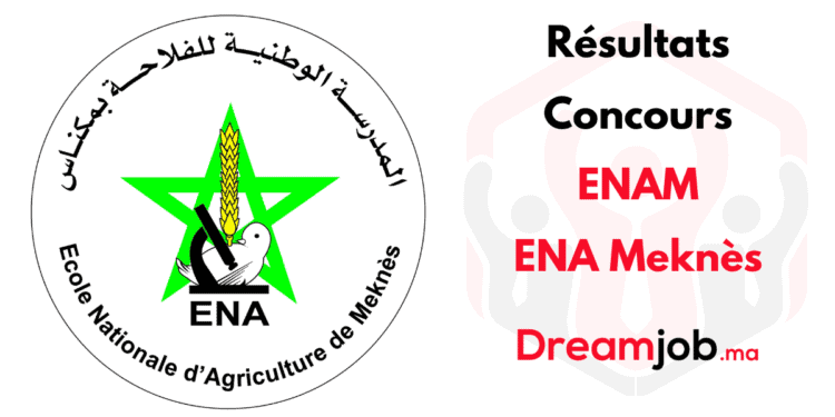 Résultats Concours ENAM ENA Meknès
