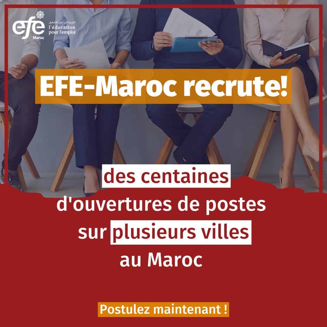 EFE Maroc recrute Plusieurs Profils