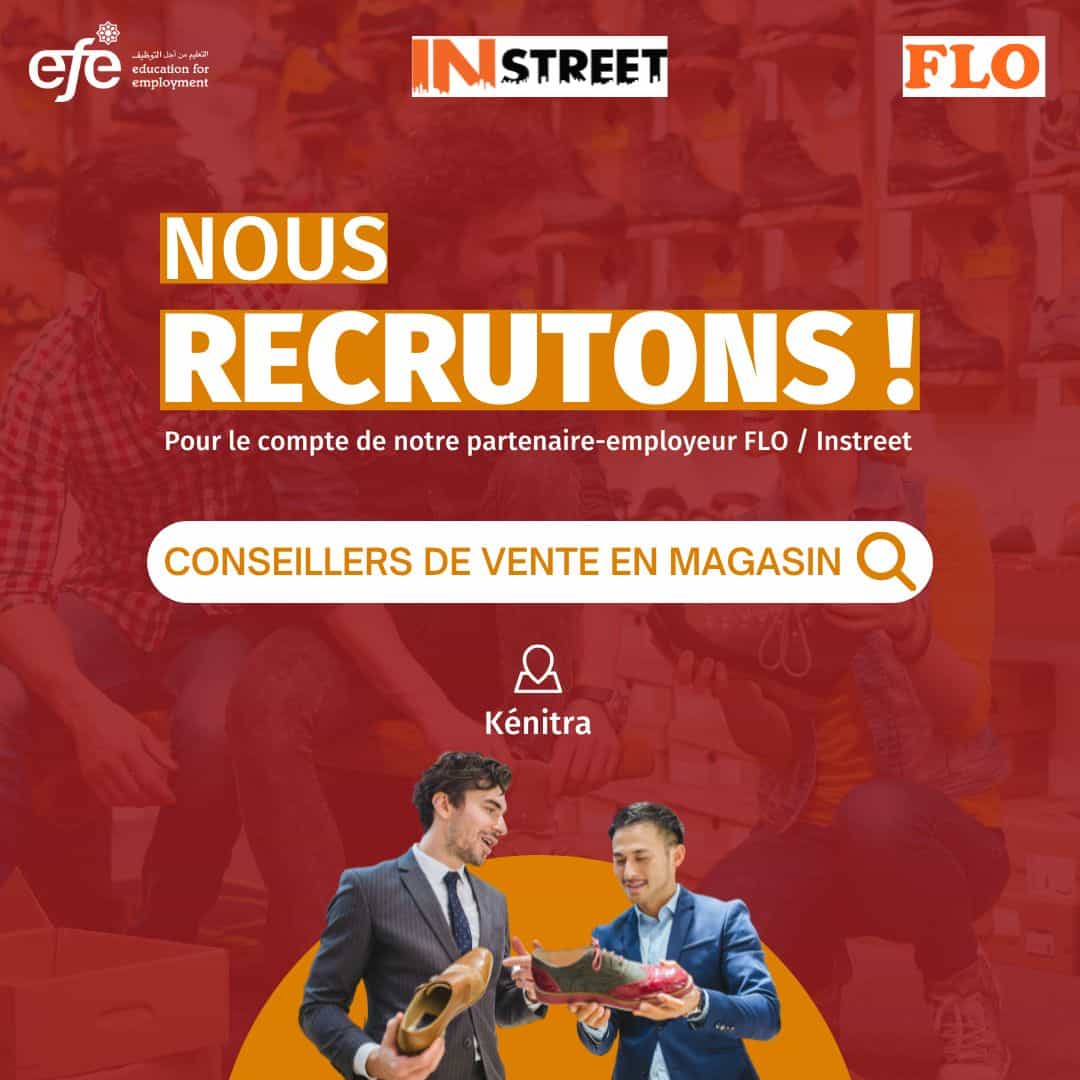 FLO recrute des Conseillers de Vente en Magasin