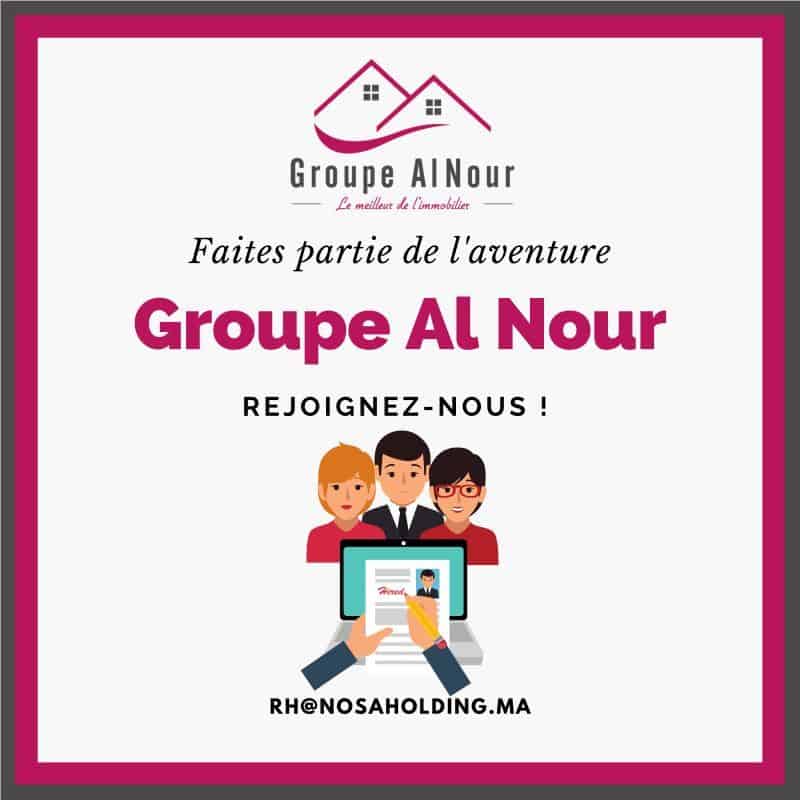 Déposez votre Candidature Spontanée chez Groupe Al Nour