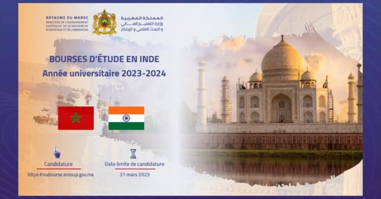 40 Bourses d'Etudes en Inde pour Marocains 2023/2024