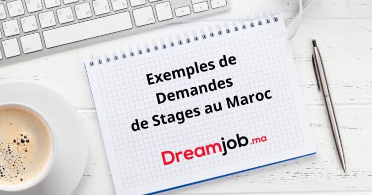 Exemples Demande de Stage Maroc
