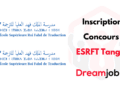 Inscription Concours ESRFT