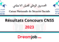 Résultats Concours CNSS 2023