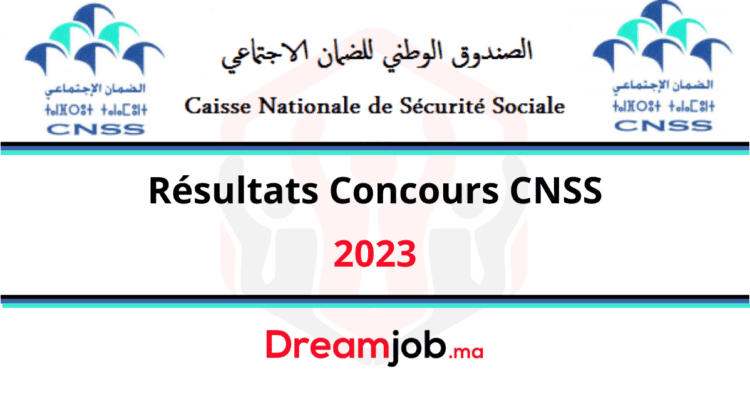 Résultats Concours CNSS 2023