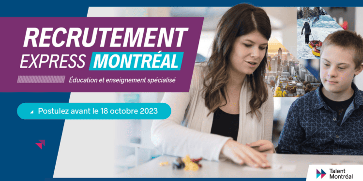 Recrutement Express Montréal Enseignants de Français