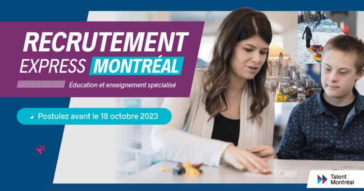 Recrutement Express Montréal Enseignants de Français