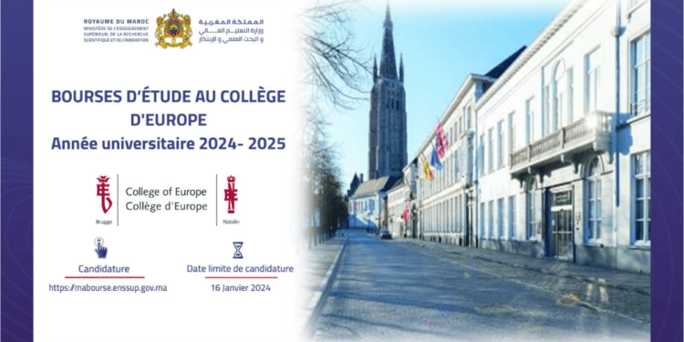 Bourses au Collège d'Europe 2024/2025