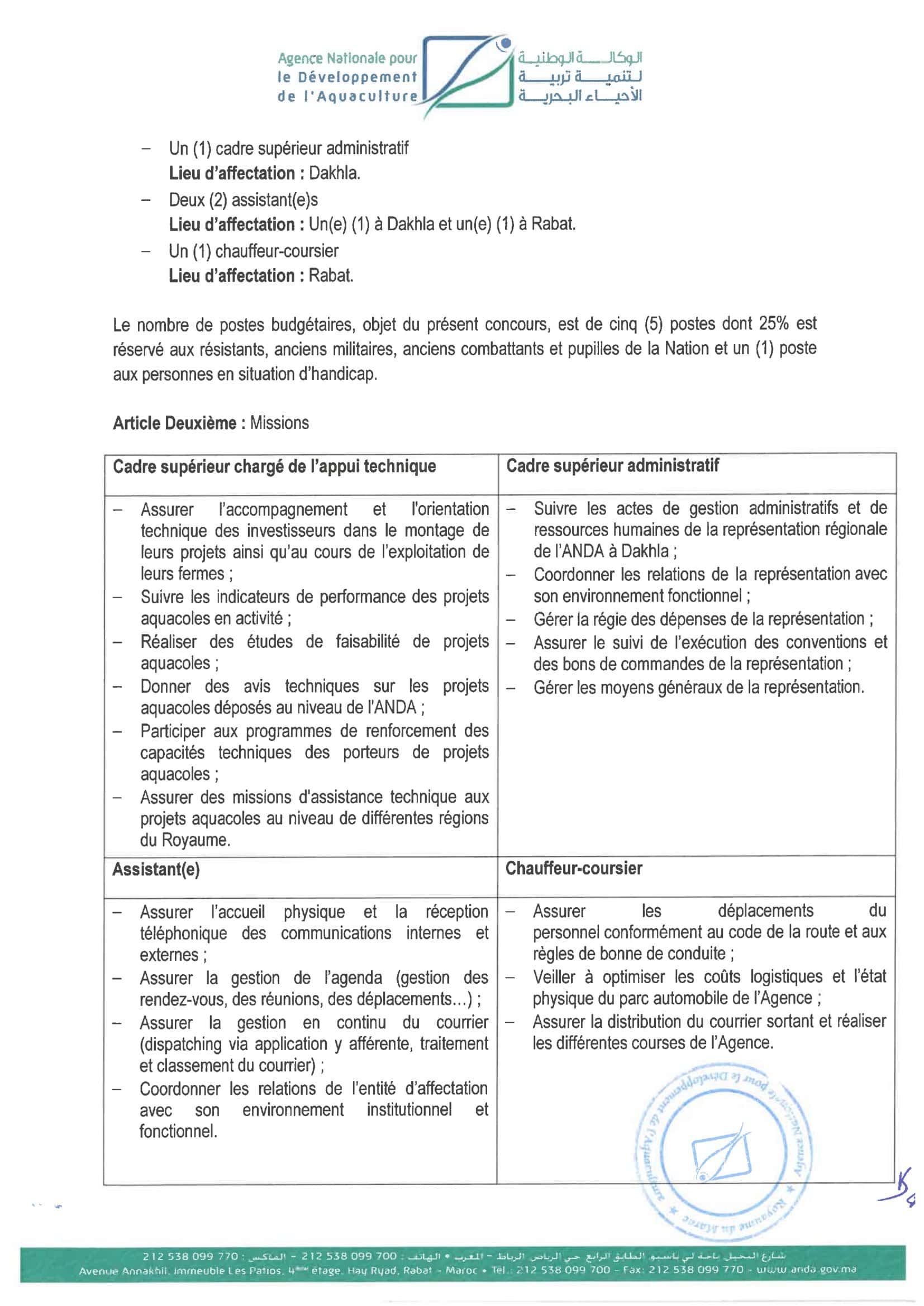 DECISION DE CONCOURS DE RECRUTEMENT ANDA 19112023 2
