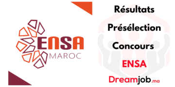 Résultats Présélection Concours ENSA