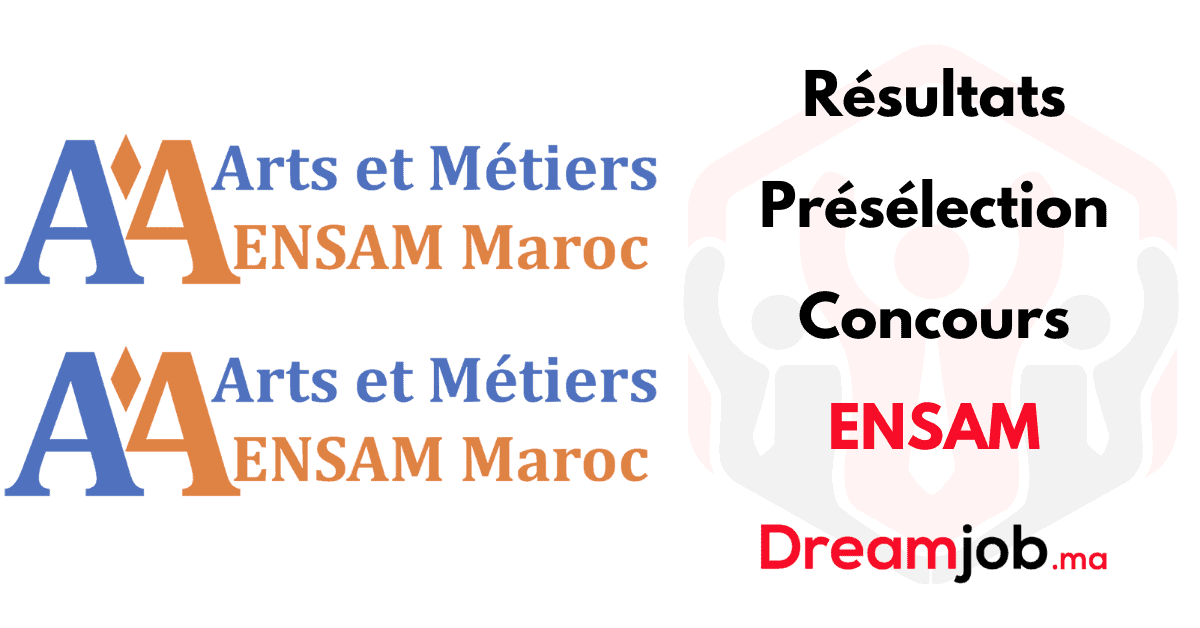 Résultats Présélection Concours ENSAM 2025